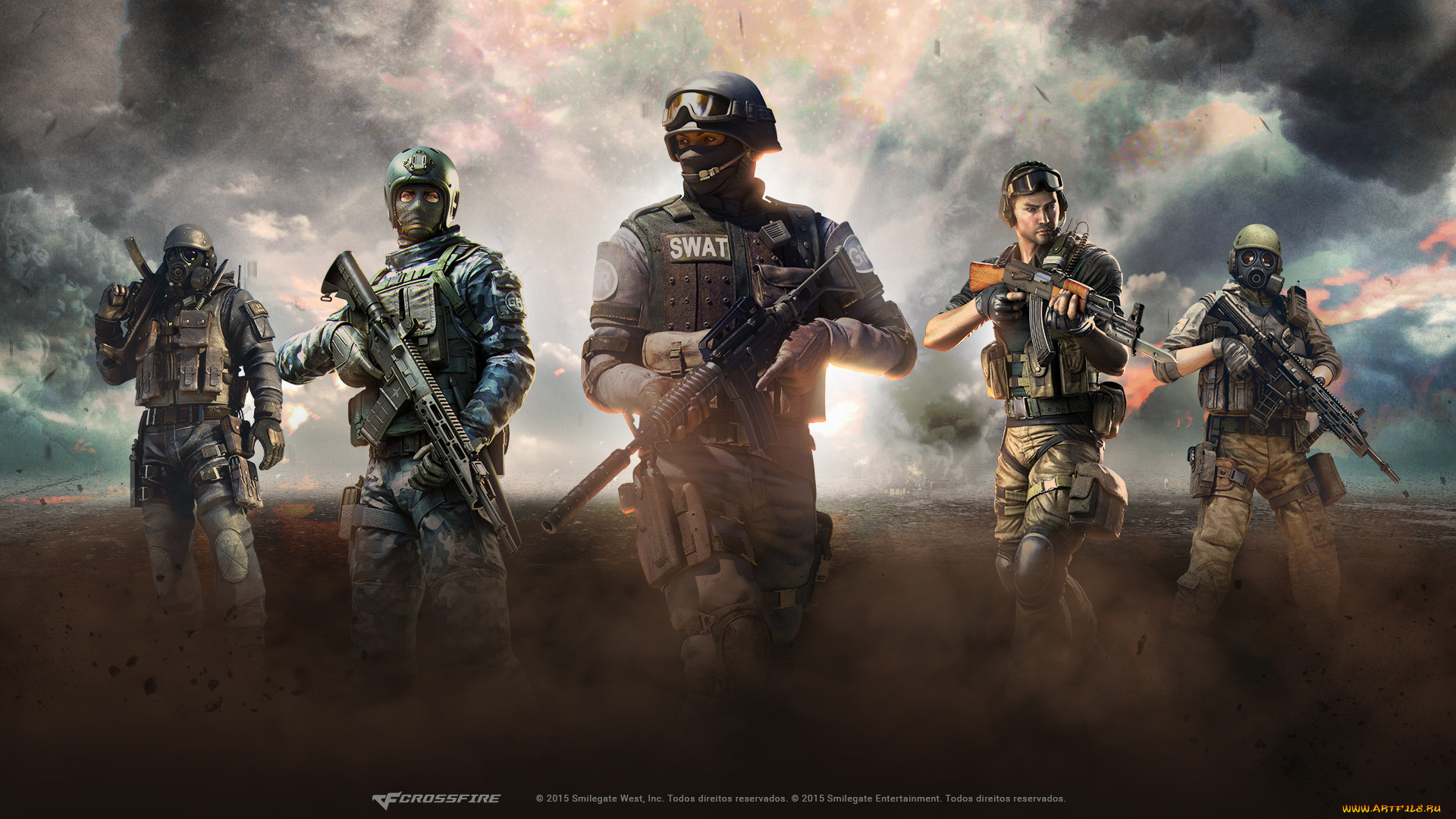  , cross fire, cross, fire, , action, 